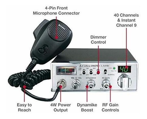Cobra 29 Ltd Chr Radio Cb De 40 Canales