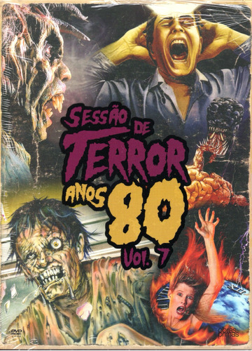 Dvd Sessão De Terror Anos 80 Volume 7 - Opc - Bonellihq 