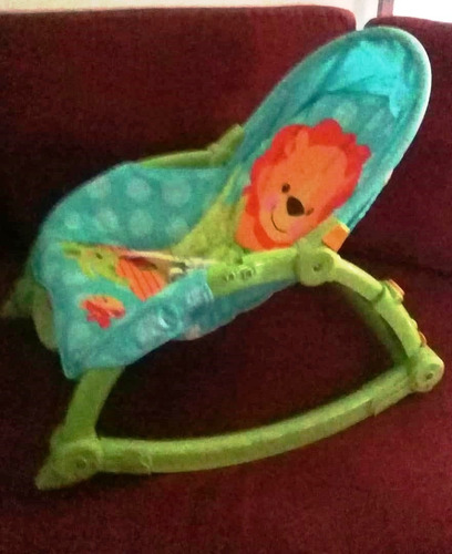 Silla Mecedora Y Fija Para Niños Fisher Price 