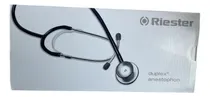 Comprar Estetoscopio Riester Duplex con campana de una cara color gris y acabado perla noire