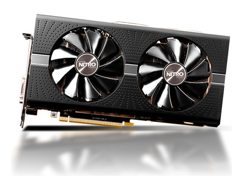 Amd Saphire Nitro Rx 570 - 4gb Gpu Gaming (Usado)