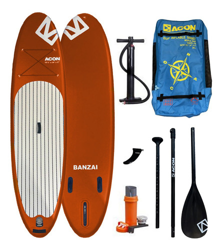 Sup Stand Up Paddle Inflable Acon Banzai 10 6 Remo Inflador