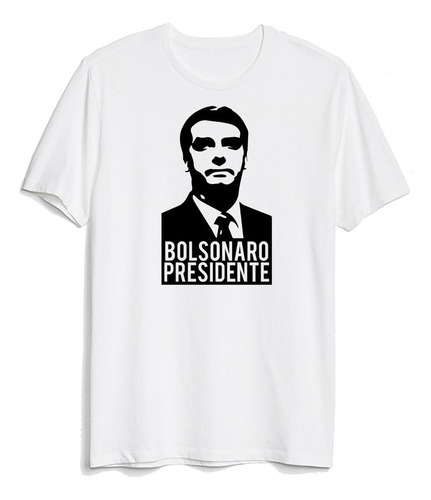 Camiseta Camisa Jair Messias Bolsonaro Presidente Direita