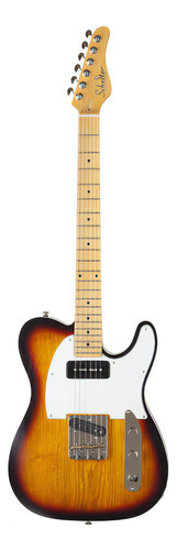 Guitarra elétrica sólida Schecter Pt Special 3tp Sunburst P Orientação à direita