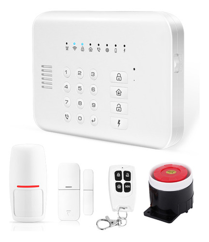 Alarma Para Puertas Y Ventanas, Gsm+wifi, Sistema De Control