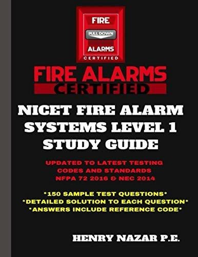 Book : Nicet Fire Alarm Systems Level 1 Study Guide - Nazar
