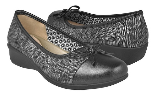 Zapatos  Casuales Para Dama Comfort Fit 14653 Negro