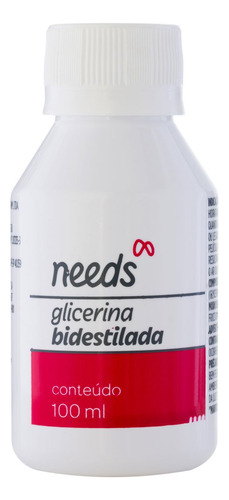  Glicerina Bi-destilada Needs Com 100ml