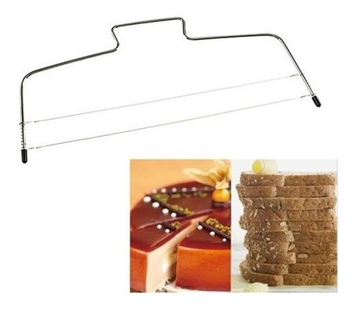 Imagen 2 de 3 de Cortador Nivelador Para Tortas 8 Niveles De 30 Cms. Diametro