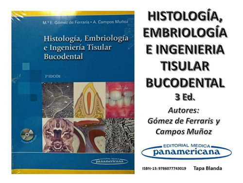 Libro Histología Embriología Ing. Tisular Bucodental 3 Ed