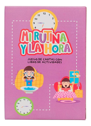 Cartas Didacticas Mi Rutina Y La Hora - Barco De Papel