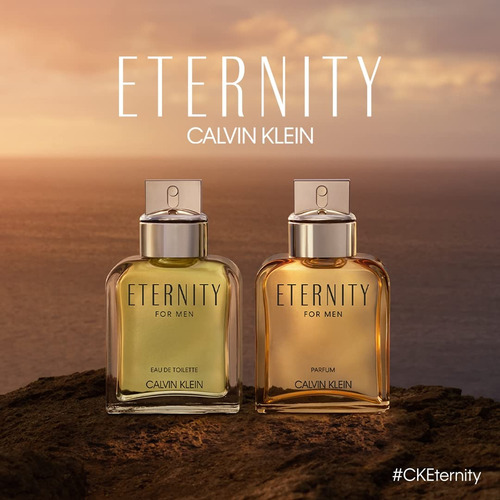Perfume Calvin Klein Eternity Para Hombre, Eau De Toilette,