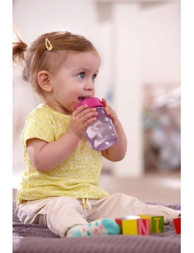 Imagen 4 de 5 de Vasos Antiderrame Avent Easy Sip 9m+ 260ml By Maternelle