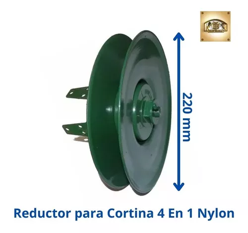 Polea Con Reductor 4 A 1 Engranaje Nylon Persiana S / Grampa