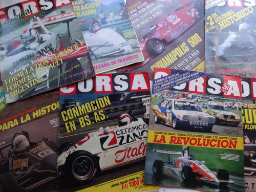 Lote X12 Revista Auto Antiguo Corsa F2 Codasur Formula Vw