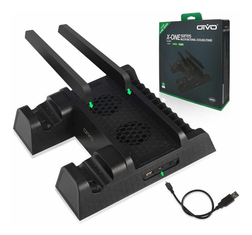 Imagen 10 de 10 de Base Vertical Enfriadora Cargador Controles Xbox One S X