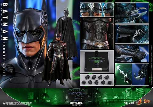 Batman Forever Sonar Suit 1/6 Dc Hot Toys Original Mms593