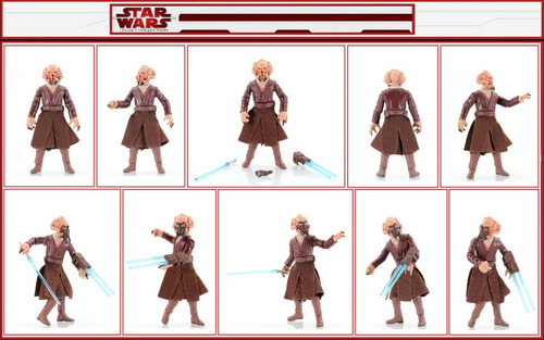 Star Wars Plo Koon Unmasked Legacy Swargento! (Usado)