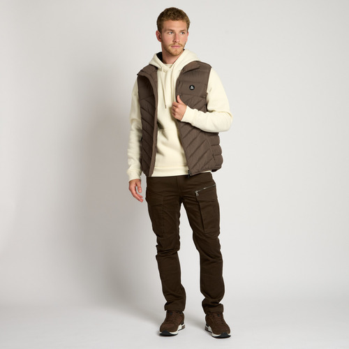 Chaleco Hombre Kevingston Prodigy Modern Fi Marrón