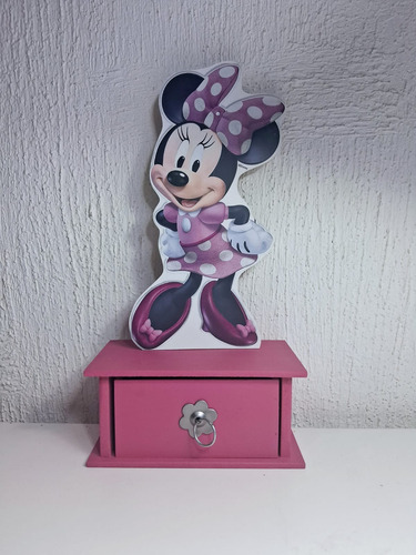 Alhajero Minnie Mouse Centro De Mesa Recuerdo Rosa