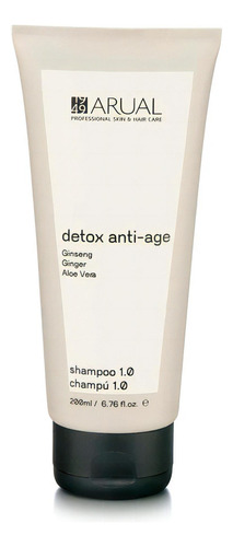  Shampoo Clarificador Anti Edad Arual  Detox 200ml