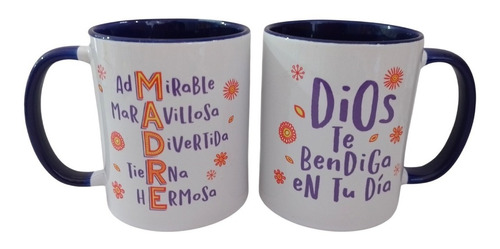 Taza - Regalería Cristiana - Madre Dios Te Bendiga En Tu Día