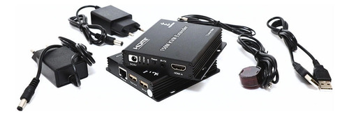 Extender Hdmi Kvm 150 Metros Com Infravermelho