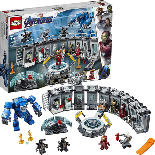Lego Marvel Avengers 76125 Iron Man Hall Of Armor 524 Piezas