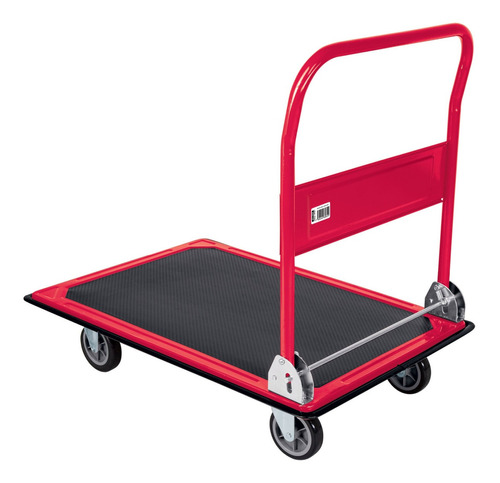 Carro De Carga Uso Industrial Plegable Tipo Plataforma 300kg