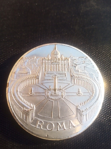  Bonita Medalla Del Vaticano  De Roma Y Juan Pablo