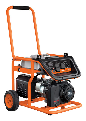 Generador Electrico 2500w 6.5hp 25a Con Ruedas 240v C/aceite