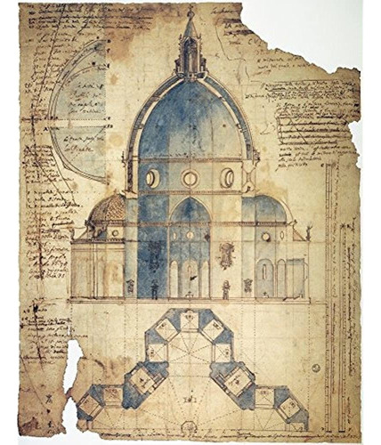 Florence Brunelleschi Ncross-section Of Filippo Brunelleschi