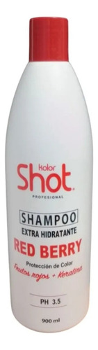 Kolor Shot Shampoo Frutos Rojos Y Keratina 900ml