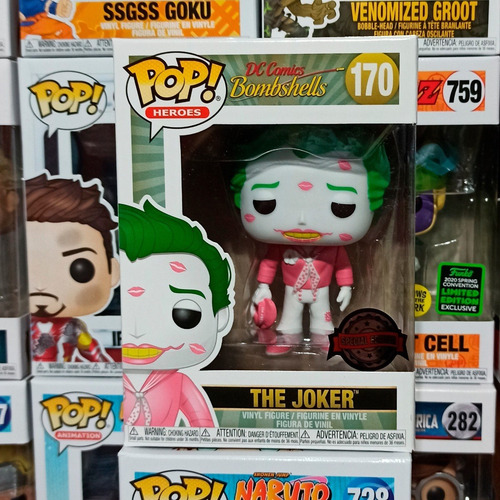 Funko Pop! - Dc Comics Bombshells - Joker #170 - Exclusivo