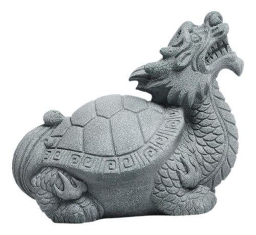 Turtle Tea Pet Ornaments Figuras De Tortuga De Dragón M