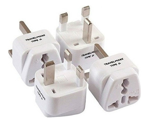 Adaptador De Viaje Europeo Paquete Universal Usa Un Europa E