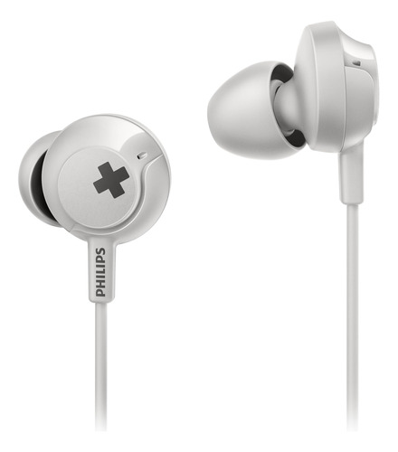 Philips She4305wt Bass+ Auriculares Internos Con Cable Y