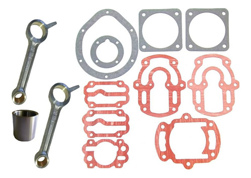 Kit De Bielas, Buje Y Juntas Para Compresor Ir 253
