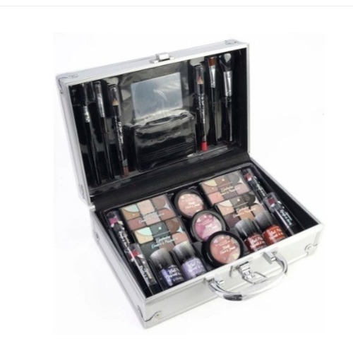 Maleta De Maquillaje Bon Voyage Silver 43 Piezas