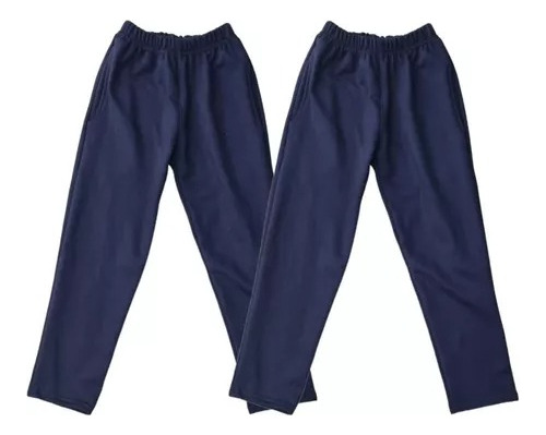 Pack 2 Buzo Pantalón Unisex Escolar Niños Niñas