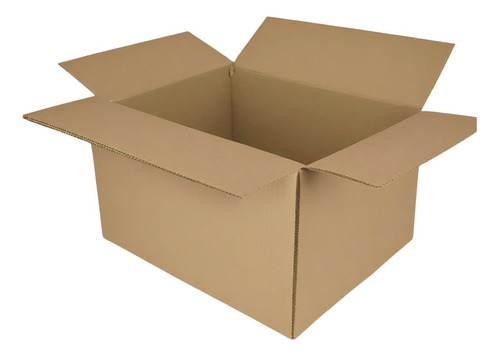Caja De Cartón, 25 Pzas, 30x25x20 Cm, Ideal Para Embalaje