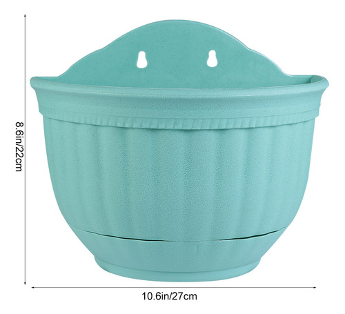 Macetas Colgantes Con Forma Semicircular