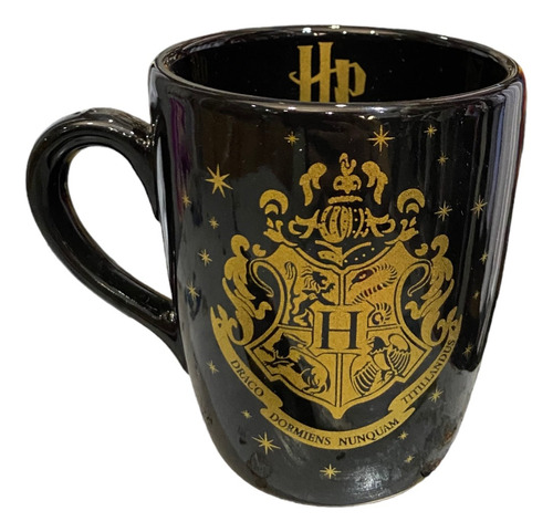 Taza Hogwarts Gold | Harry Potter