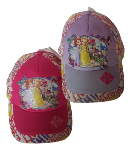 Gorra Infantil Princesa Y Amigos Sofia Caps Plumitaa Off