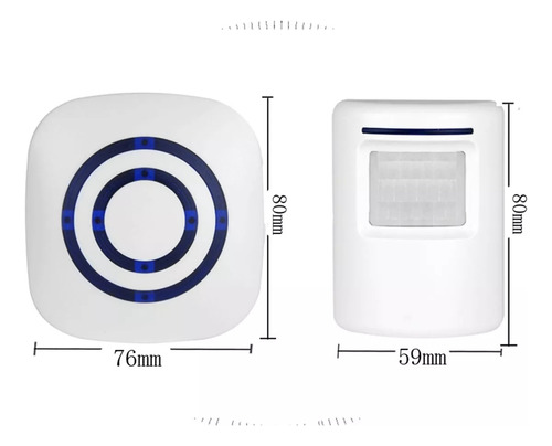 Campainha De Entrada Com Detector De Movimento Cn