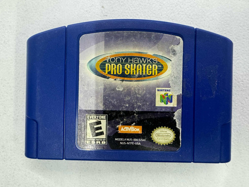 Tony Hawks Pro Skater Para Nintendo 64 Original