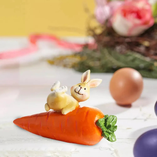 / Decoración De Pascua Lindo Conejito De Pascua Con