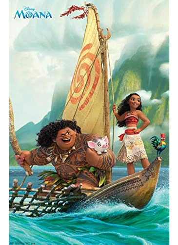 Tendencias Internacionales Moana Grupo Póster De Pared 22375