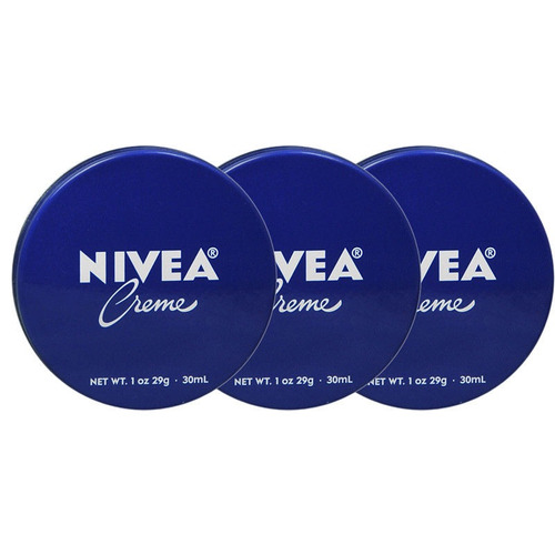 Pack De 3 Nivea 1 Oz De Crema Humectante En Tamaño De Viaje