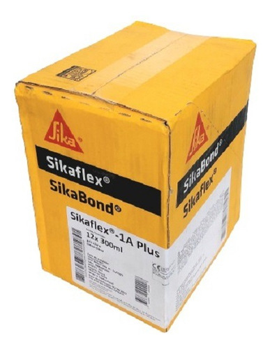 Sellador Sikaflex 1a Plus Juntas Y Grietas Caja X 12 Unid